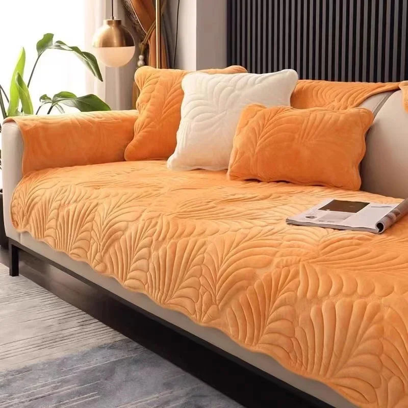 LoungeSoft Quilted Sofa Towel