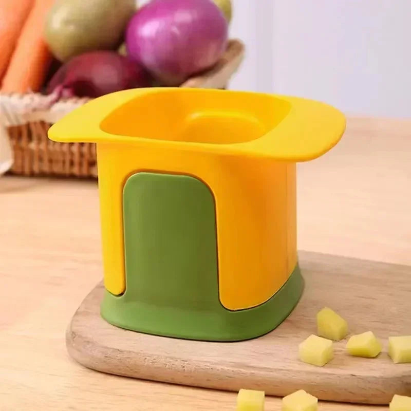 Multifunctional Vegetable Chopper and Slicer with Ergonomic Handle