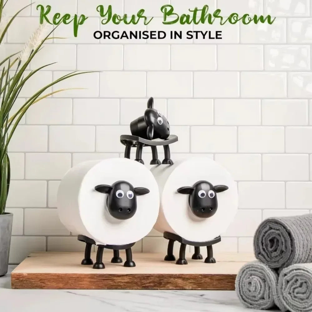 WoollyRoll Sheep Toilet Holder