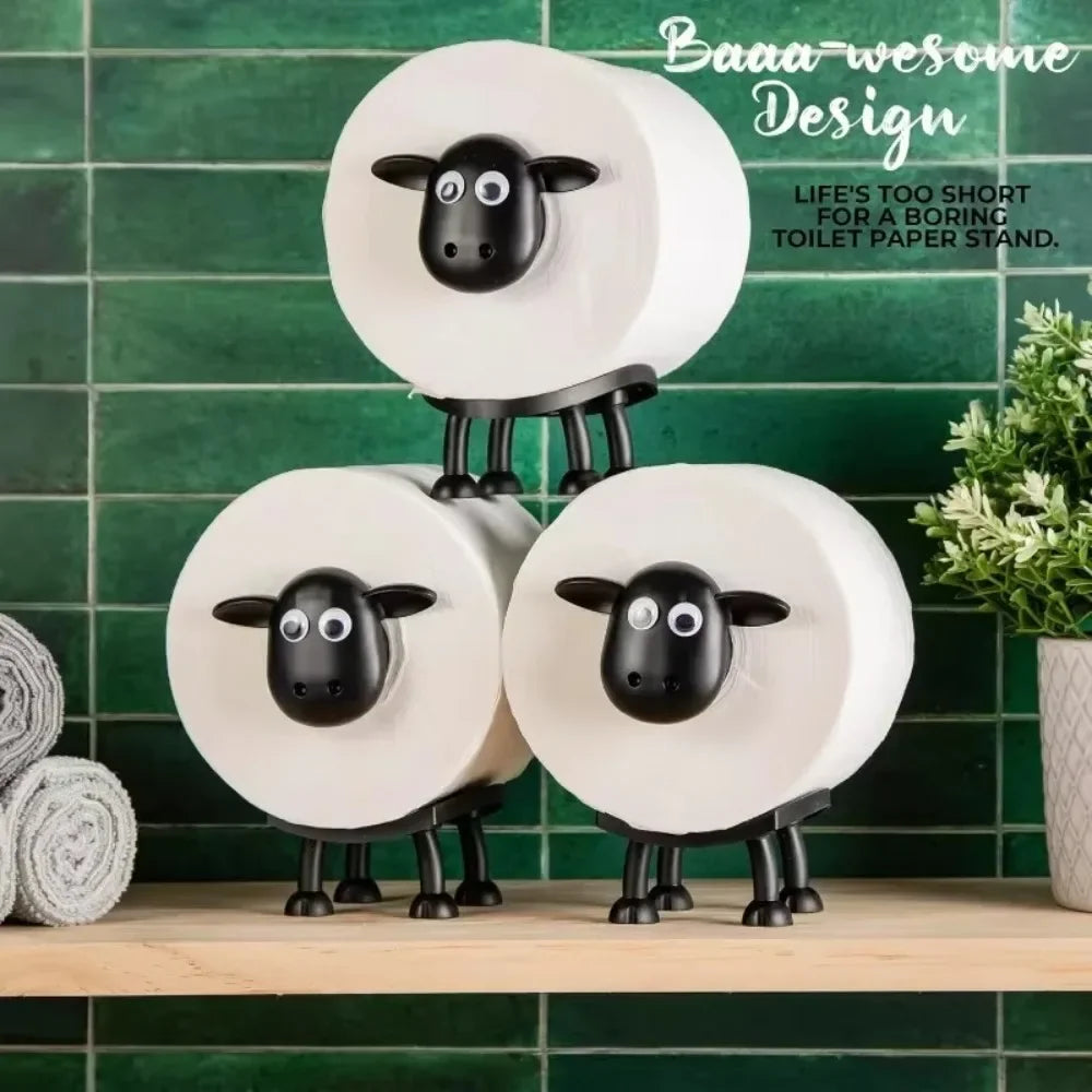 WoollyRoll Sheep Toilet Holder