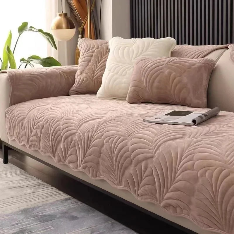 LoungeSoft Quilted Sofa Towel