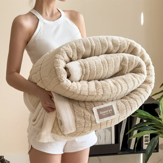 VelourNest Luxury Fleece Blanket