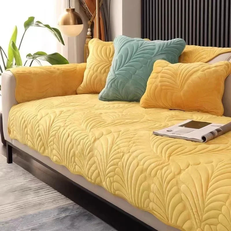 LoungeSoft Quilted Sofa Towel