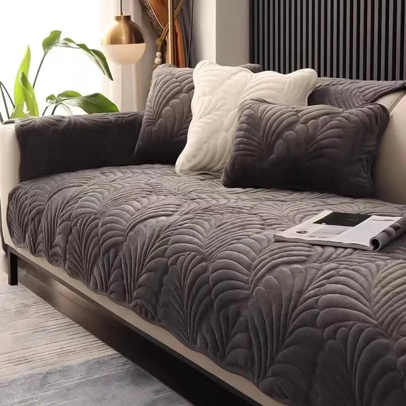 LoungeSoft Quilted Sofa Towel