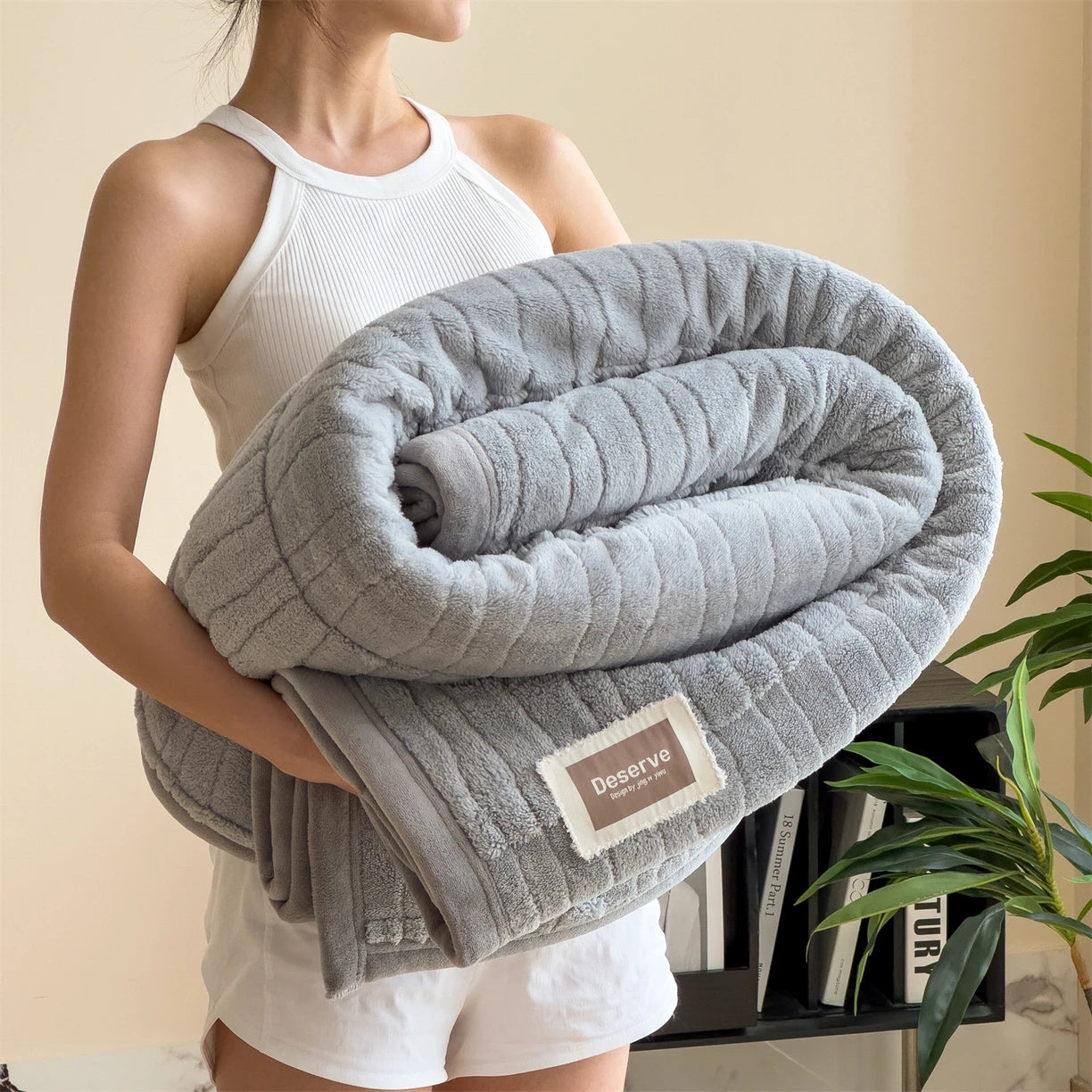 VelourNest Luxury Fleece Blanket