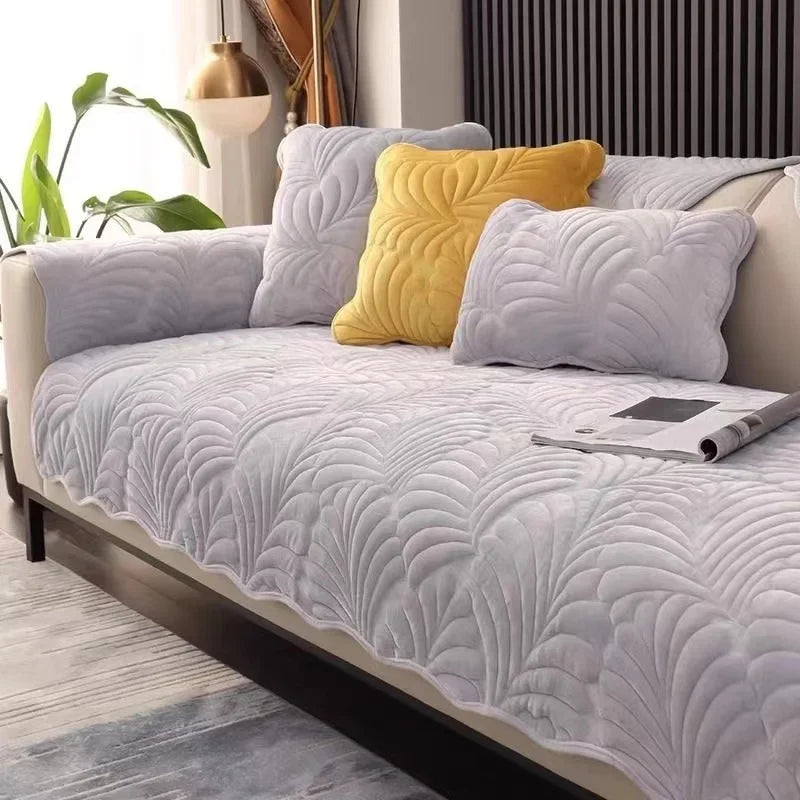 LoungeSoft Quilted Sofa Towel