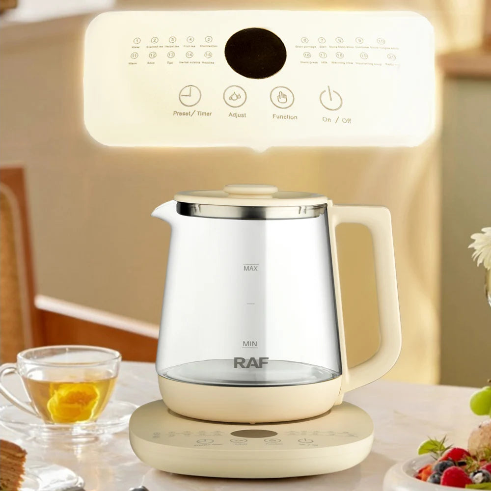 HealthGlow Auto Tea Kettle
